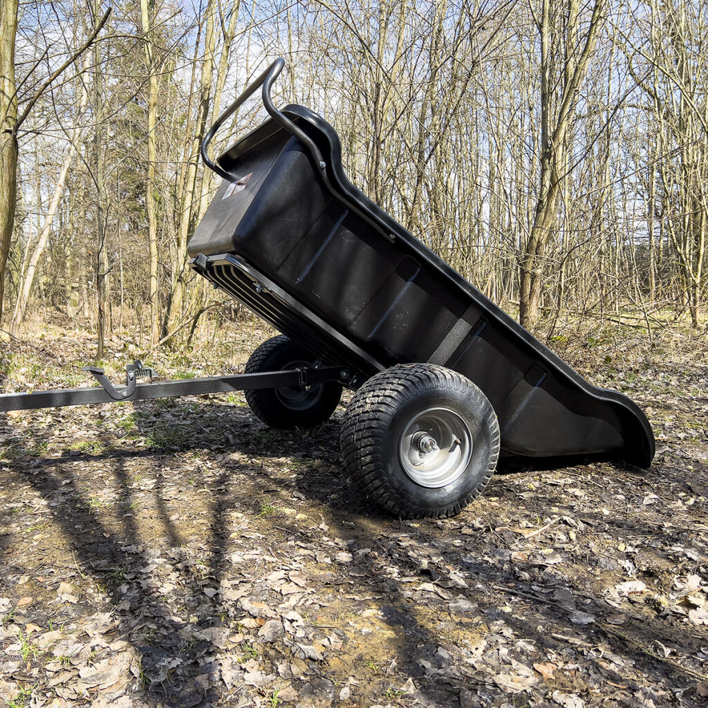 SHARK ATV TRAILER GARDEN 680 FEKETE, 2 KEREKES