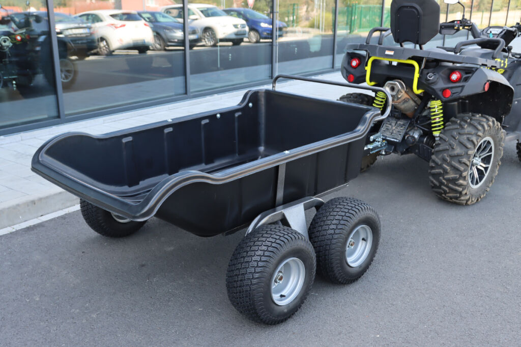 SHARK ATV TRAILER GARDEN 680 FEKETE, 4 KEREKES