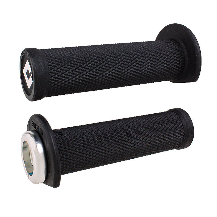 ODI MARKOLATOK Ruffian ATV Lock-on v2.1, 125 mm, Fekete/Ezüst bilincsek
