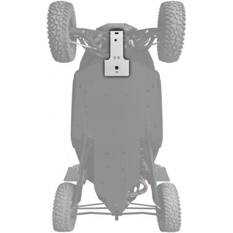 XRW ELSŐ DIFFERENCIÁLMŰ CSÚSZÓLEMEZ - POLARIS RZR PRO R típushoz