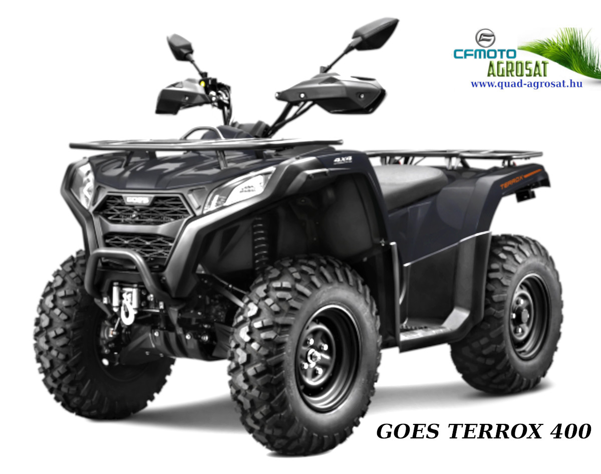         CFmoto TERROX 400 quad 1 személyes szervó nélkül