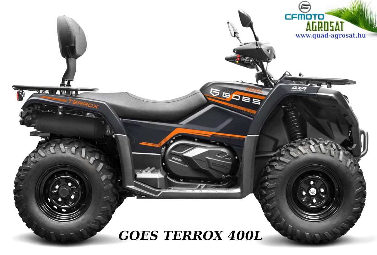        CFmoto TERROX 400 -A quad 2 személyes szervó nélkül