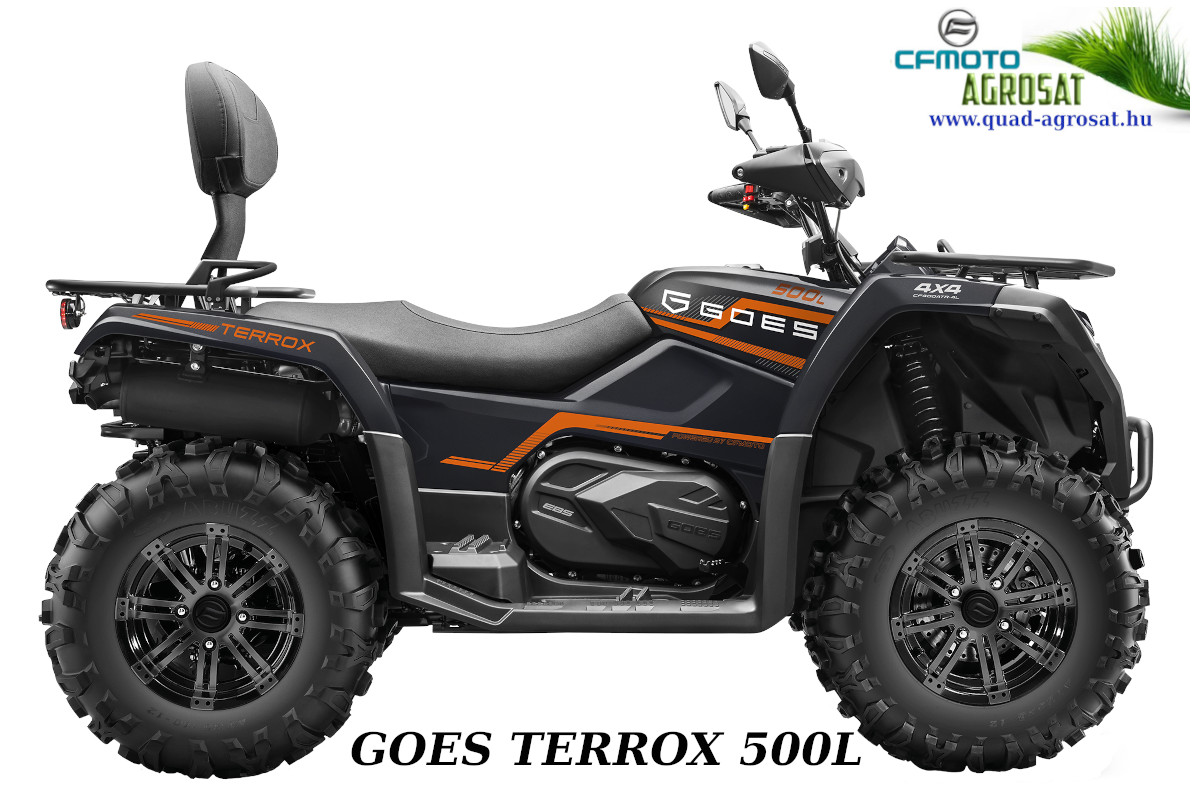       CFmoto TERROX 500 -A  2 személxes quad szervó nélkül